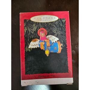 VintageHallmark Keepsake Ornament Angel Lighting the Way Christmas Ornament 1996
